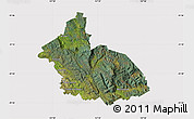 Satellite Map of Launceston, cropped outside