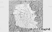 Gray 3D Map of Alpine