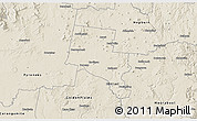 Shaded Relief 3D Map of Ballarat