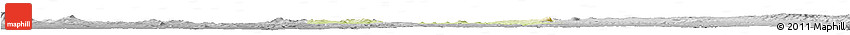 Physical Horizon Map of Ballarat, desaturated