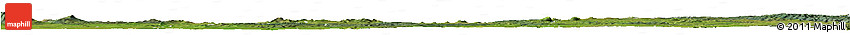 Satellite Horizon Map of Ballarat
