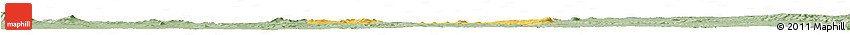 Savanna Style Horizon Map of Ballarat