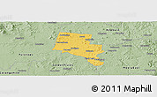 Savanna Style Panoramic Map of Ballarat