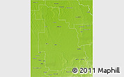 Physical 3D Map of Buloke