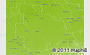 Physical Panoramic Map of Buloke