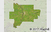 Satellite Map of Greater Shepparton, lighten
