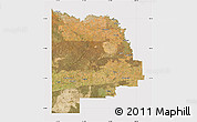 Satellite Map of Mildura, cropped outside