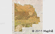 Satellite Map of Mildura, lighten