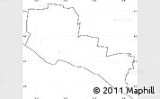 Blank Simple Map of Warrnambool, no labels