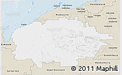 Classic Style 3D Map of Ashburton