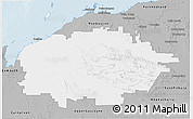 Gray 3D Map of Ashburton