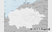 Gray Map of Ashburton