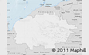 Silver Style Map of Ashburton