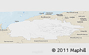 Classic Style Panoramic Map of Ashburton