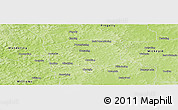 Physical Panoramic Map of Cuballing