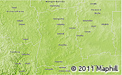 Physical 3D Map of Goomalling