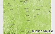 Physical Map of Goomalling