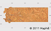 Satellite Map of Laverton, cropped outside
