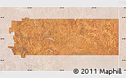 Satellite Map of Laverton, lighten