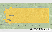 Savanna Style Map of Laverton