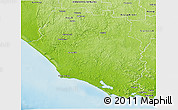 Physical 3D Map of Manjimup
