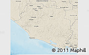 Shaded Relief 3D Map of Manjimup