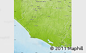 Physical Map of Manjimup