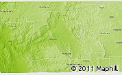 Physical 3D Map of Mingenew