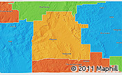 Political 3D Map of Mingenew
