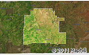 Satellite 3D Map of Mingenew, darken