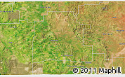 Satellite 3D Map of Mingenew