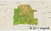 Satellite 3D Map of Mingenew, shaded relief outside