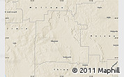 Shaded Relief Map of Mingenew