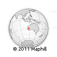Outline Map of Morawa
