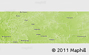 Physical Panoramic Map of Morawa