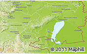 Physical 3D Map of Eisenstadt Umgebung