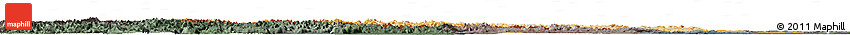 Political Shades Horizon Map of Austria, darken, semi-desaturated