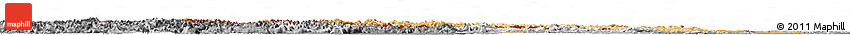 Political Shades Horizon Map of Austria, desaturated