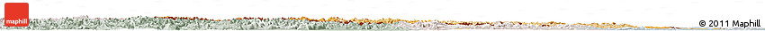 Political Shades Horizon Map of Austria, lighten, semi-desaturated