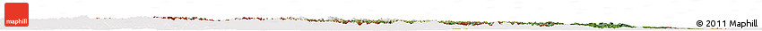 Satellite Horizon Map of Austria, cropped outside