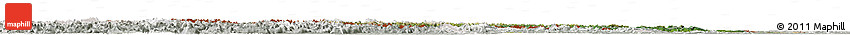 Satellite Horizon Map of Austria, lighten, semi-desaturated