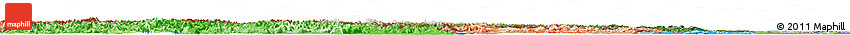 Satellite Horizon Map of Austria, political shades outside