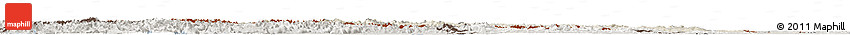 Shaded Relief Horizon Map of Austria, semi-desaturated