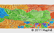 Political Shades 3D Map of Kärnten