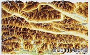 Physical 3D Map of Hermagor