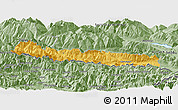Savanna Style Panoramic Map of Hermagor
