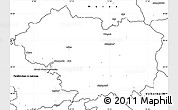 Blank Simple Map of Sankt Veit an der Glan