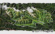 Satellite 3D Map of Spittal an der Drau, darken