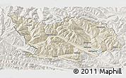 Shaded Relief 3D Map of Spittal an der Drau, lighten