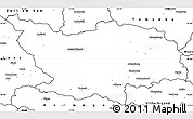 Blank Simple Map of Spittal an der Drau